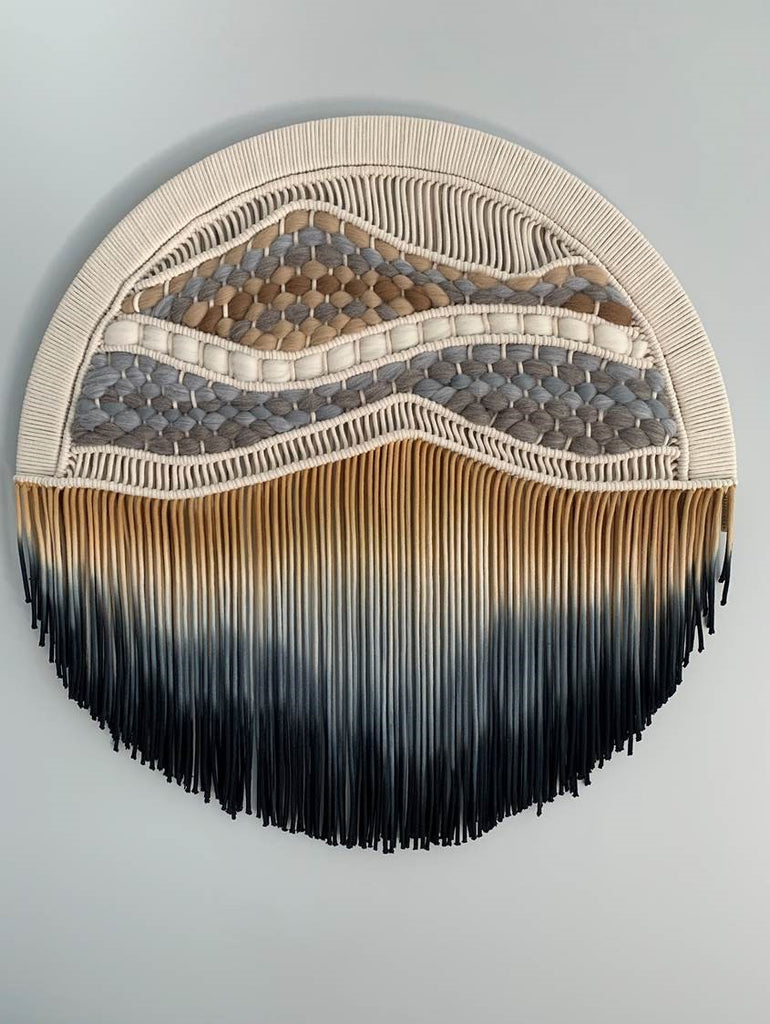 Circular Textile Artwork