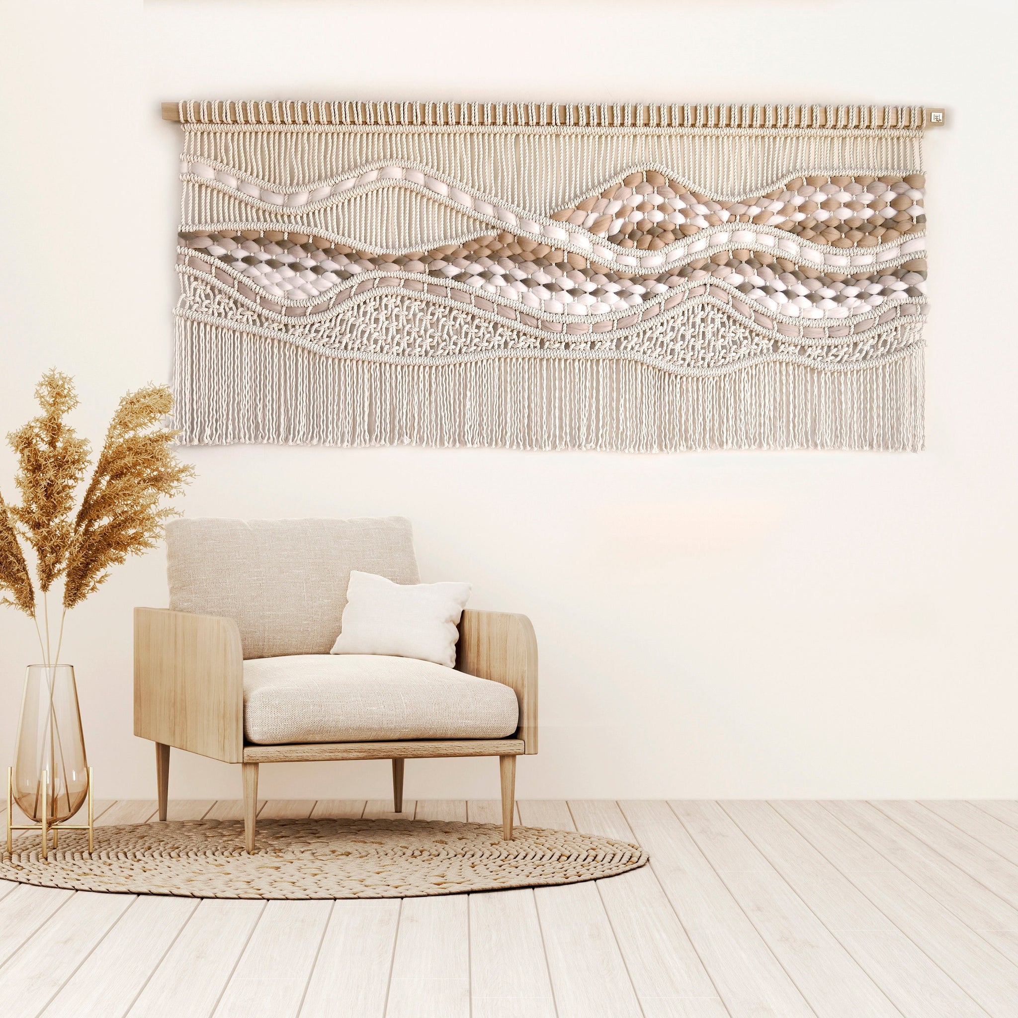 Modern Wall Art Tapestry KELSEY - Main Image