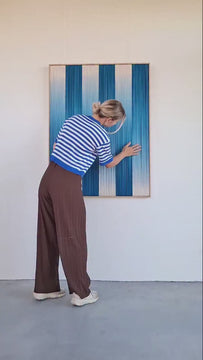 Azure Blend textile artwork clip