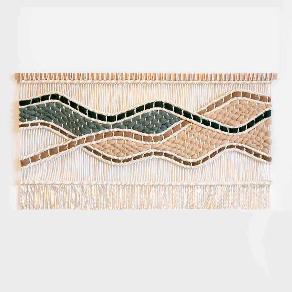 Wall Art CLEO by Teddy and Wool - Textile Art with a twist