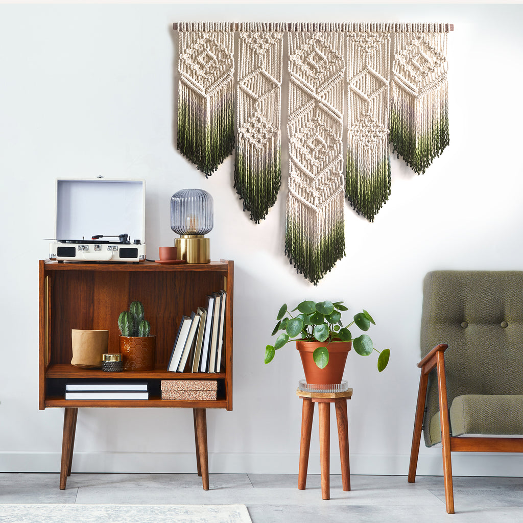 Bohemian Wall Hanging - ISA,Teddy and Wool,Fiber Art