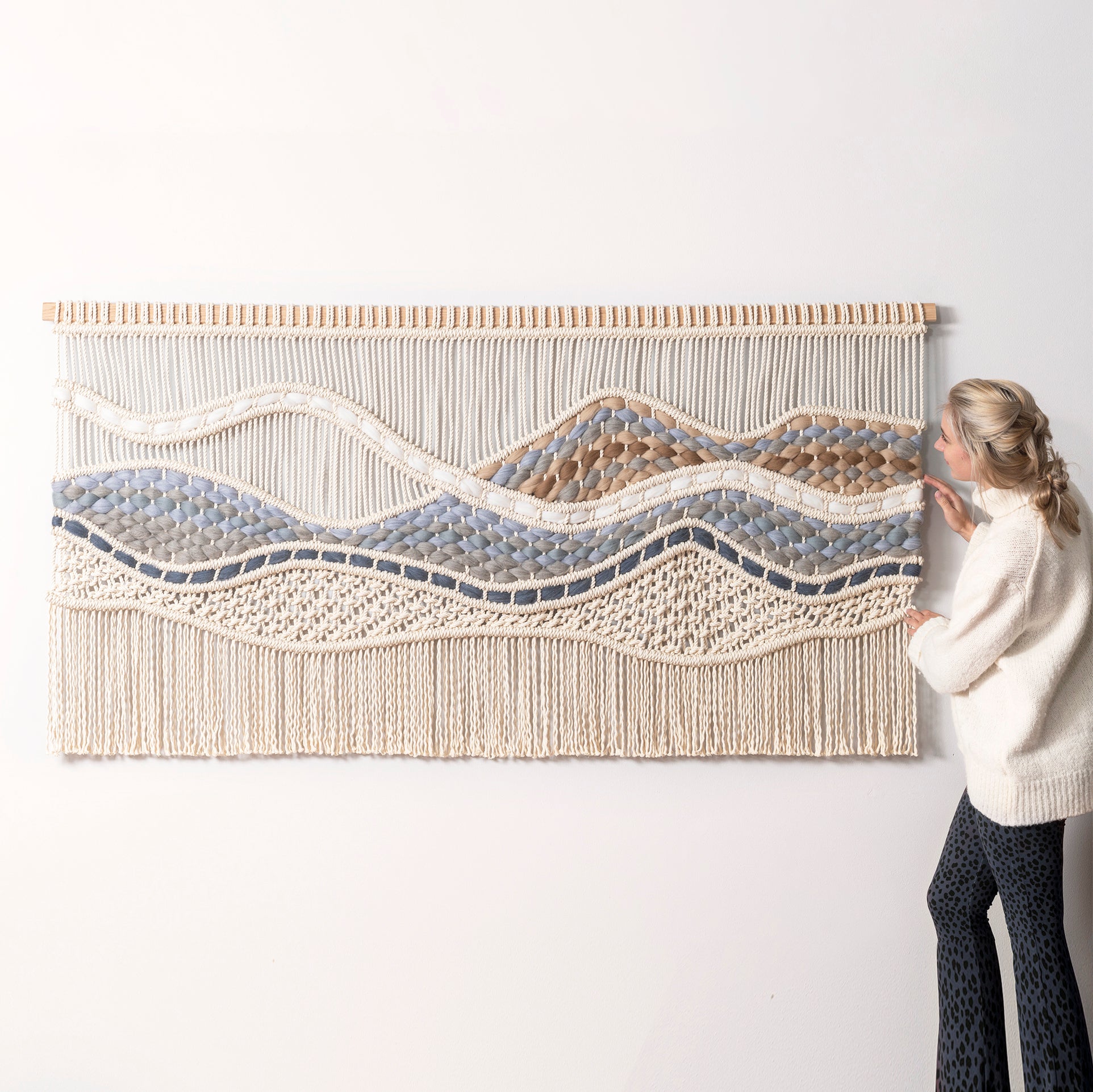 Woven Textile Wall Art 