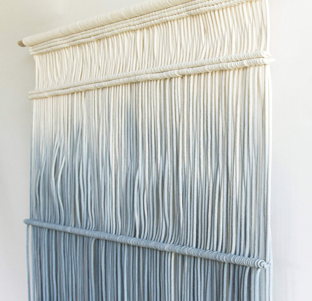 Vertical Macrame Wall Hanging - CASCADE,Teddy and Wool,Fiber Art