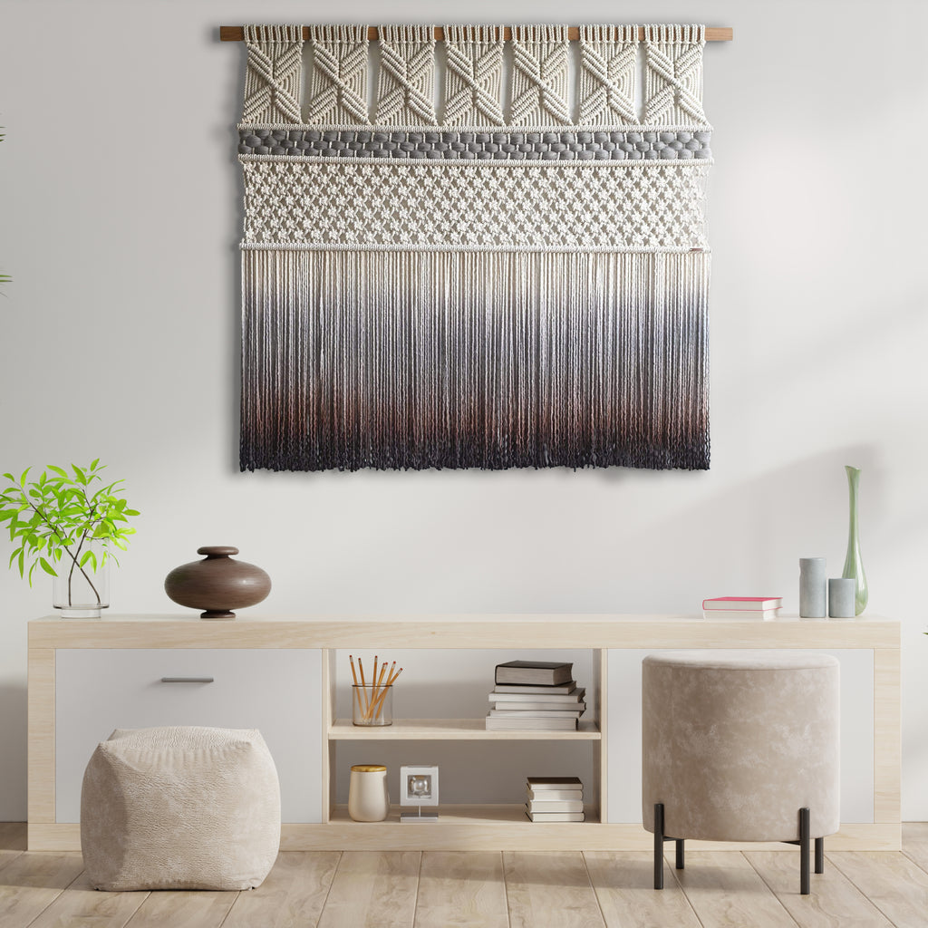 XL Macrame Wall Hanging  - MARIANA,Teddy and Wool,Fiber Art