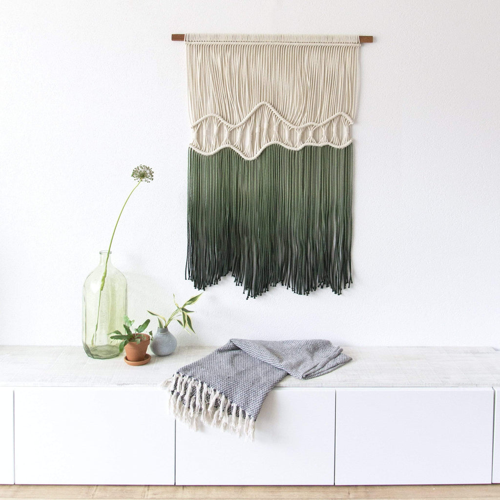 Wall hanging  "Deep Roots" - Organic Collection,Teddy and Wool,